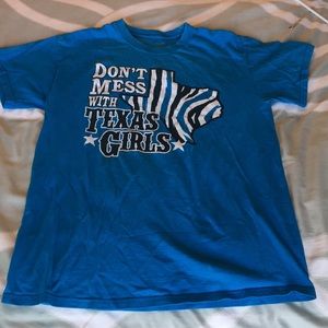 Womens T-shirt. ‘Don’t mess with Texas Girls!’